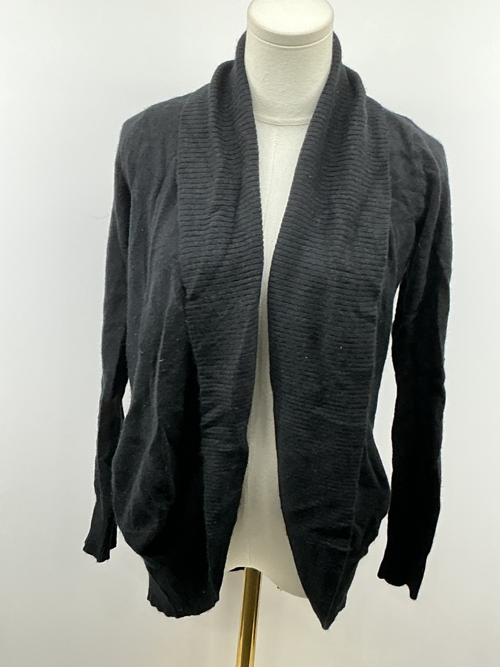Mongolian Spring Cashmere Open Cardigan Sweater